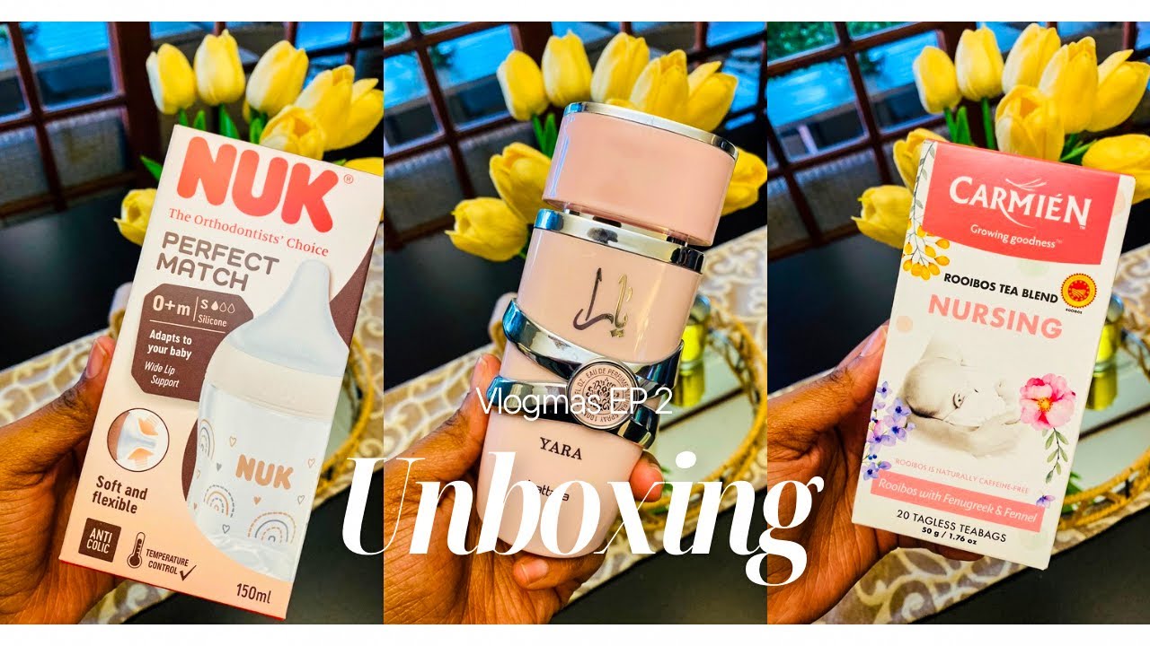 VLOGMAS EP 2 | Видео распаковки | Моя первая покупка на Amazon | Superbalist | Новая бутылочка дл...