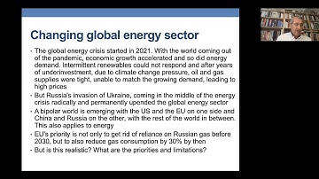 Energy Security and Geopolitics - Impact on the East Med