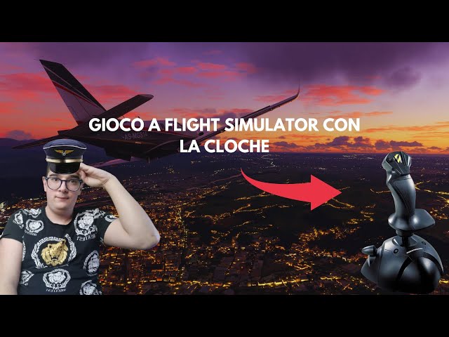 HO GUIDATO UN AEREO CON LA CLOCHE ! (Microsoft Flight Simulator)