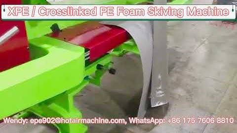 XPE Foam Splitting Machine | PE Sheet Skiver | EPE Foam Sheet Slicing Machine | Peeling Machine
