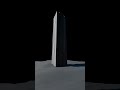 OBELISK FRACTURE // Procedural Boolean [Blender 5.1] #shorts  #blender3d