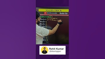 Easy Trick to Learn Table of 19/Multiplication Table of 19/Maths Tables/Pahada #shortsfeed  #shorts