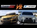 Lexus IS 500 FSP vs. Acura TLX Type S | Which is BETTER ?
