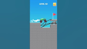 Draw Bridge Puzzle Game Level 52 #shorts