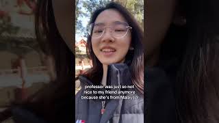 #china ##discrimination #relatable #malaysia #singapore #america #country #culture #differences