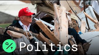 Trump Tours Tennessee Tornado Destruction After Dozens Killed