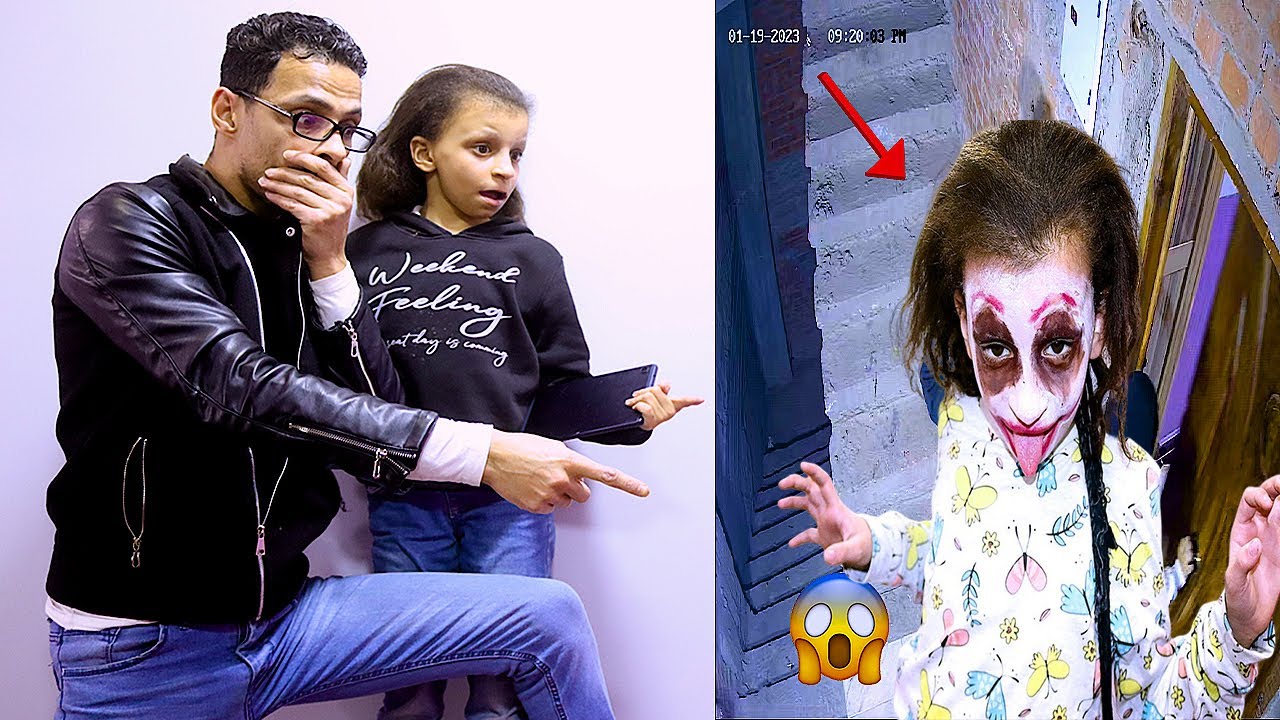 لما تكتشف الجوكر فى كاميرات المراقبة !!