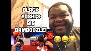 Sml reaction: black yoshi's big ...