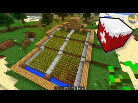 Automatische Melonen/Kürbis Farm Minecraft | Doovi
