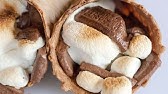 DIY S'MORES CAMPFIRE CONES CAMPING DESSERT | Allie Young - YouTube