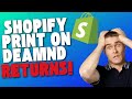 How To Process Returns For Print on Demand