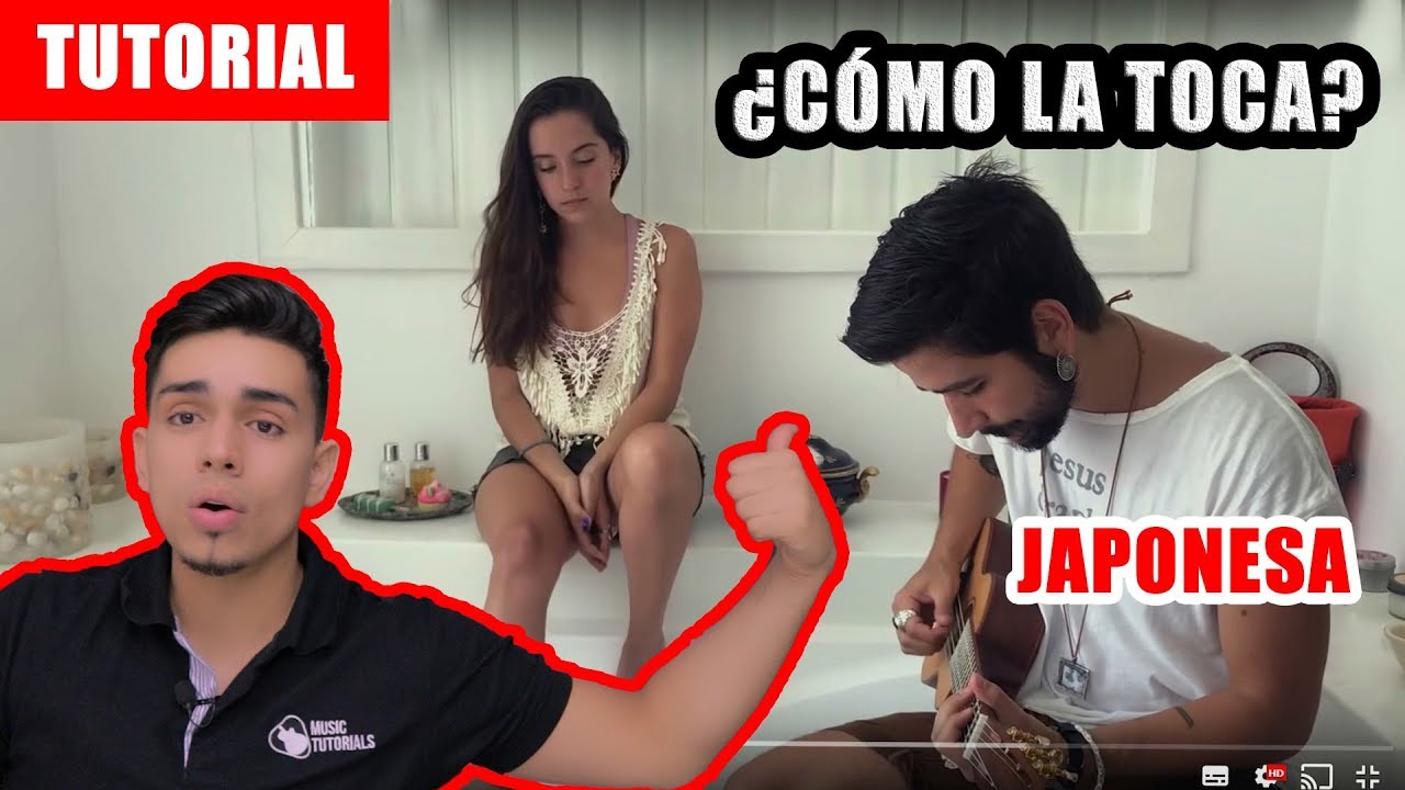 ¿Cómo la toca? JAPONESA - Camilo Y Evaluna (Acústico) Tutorial 🍜