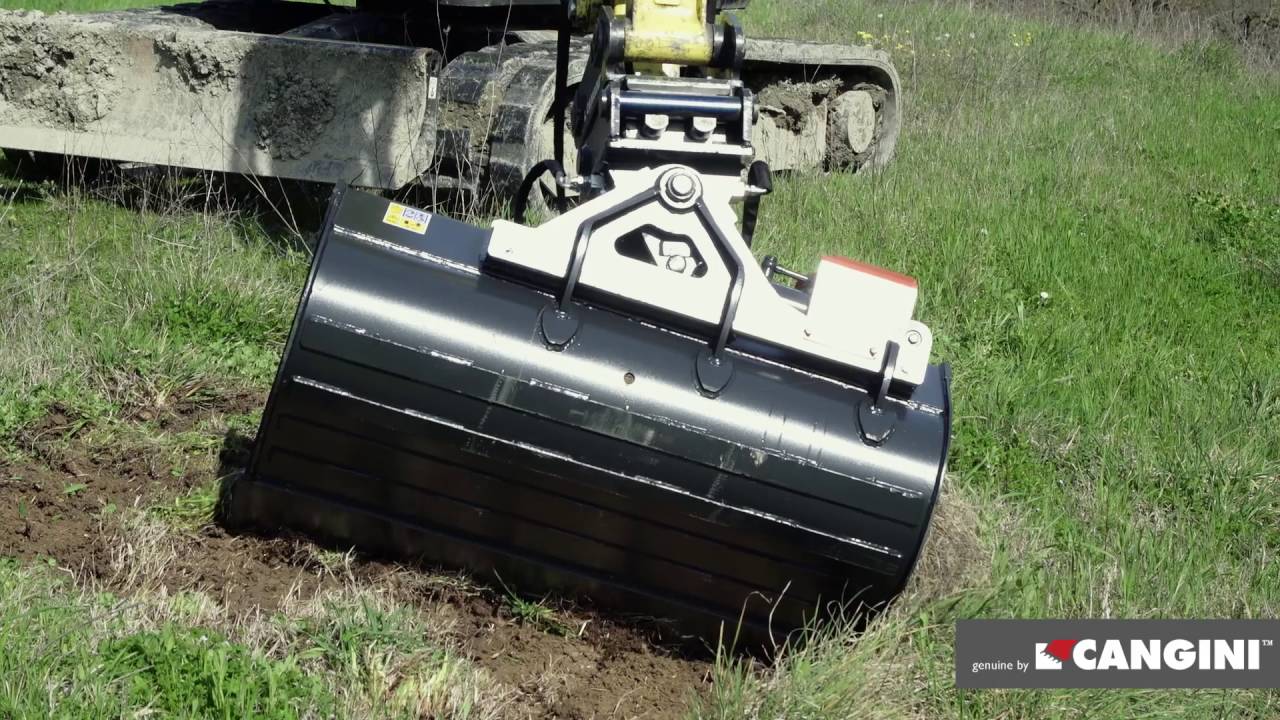 Std & Holland Tilting ditch cleaning bucket - Benna orientabile std & Olanda