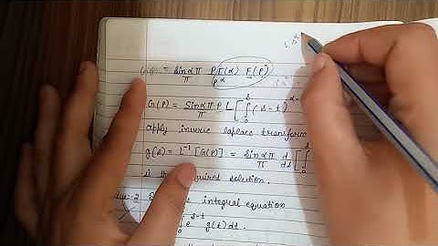 solution of Volterra integral equations with convolution kernal lecture 3
