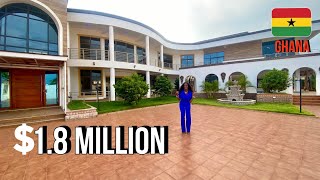 Most Luxurious And Biggest House at trasacco valley in Ghana || Ghana Most expensive Estate