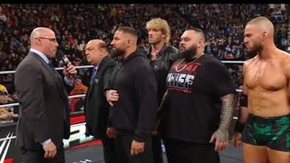 WTF vision invaded full Monday night RAW if you want to know what happened watch the full review