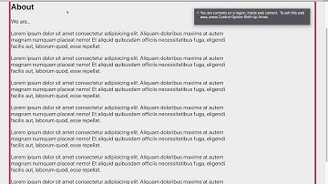React demo: accessible routing