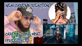 She Finally Dropped Again! | Cardi B - Like What (Freestyle) [Official Music Video] {REACTION!!!}