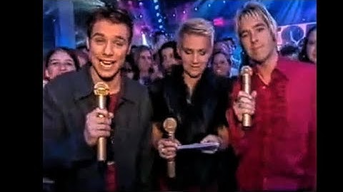 @roxetteofficialPer & Marie As Hosts + The Centre Of The Heart Playback Top Of The Pops 2001