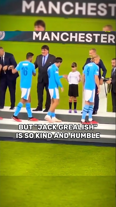 Jack Grealish Is So Kind And Humble Man ❤️ #shorts #jackgrealish #shortsvideo