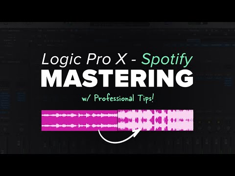 How to Master for Spotify with Logic Pro Stock Plug-Ins [2023 Update!]