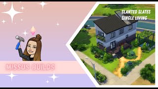 Tiny Home Single Living // The Sims 4 Speed Build // No Commentary