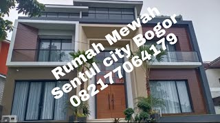 Rumah mewah best view Sentul city Bogor