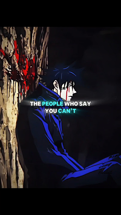 If They Say You Can't। Jujutsu Kaisen Edit। Megumi Edit। Nada De Nada Song Edit। Anime Edit #short