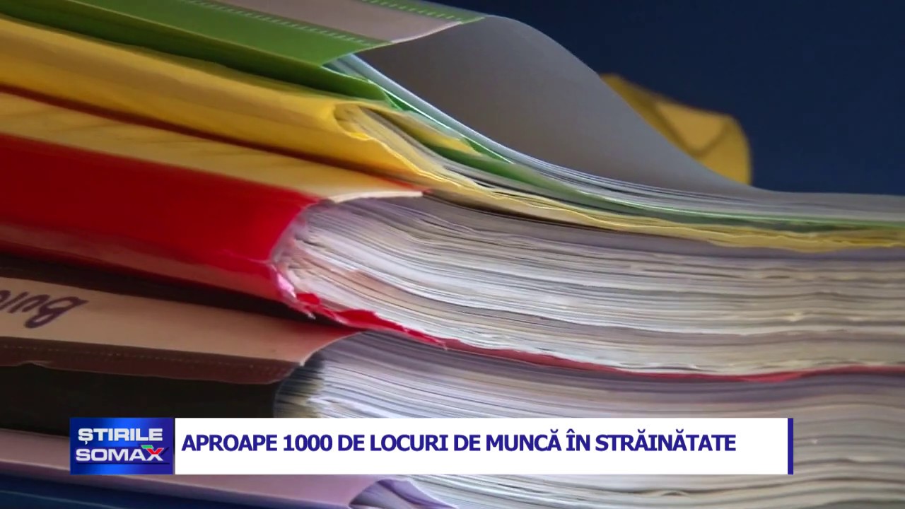 APROAPE 1000 DE LOCURI DE MUNCA IN STRAINATATE - YouTube