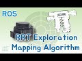 [ROS Lidar] RRT Exploration Mapping Algorithm (feat. 클로바더빙)