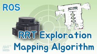 [ROS Lidar] RRT Exploration Mapping Algorithm (feat. 클로바더빙)