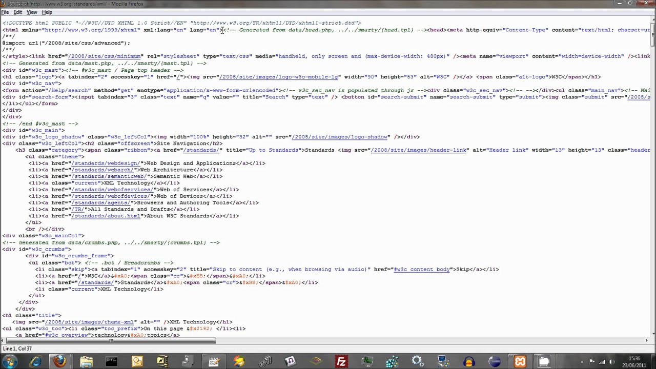 html form to xml