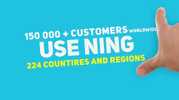 Create a social website with NING