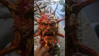 Kool aid mug printing now 50 hours to print and jeepers creepers head and stand finished