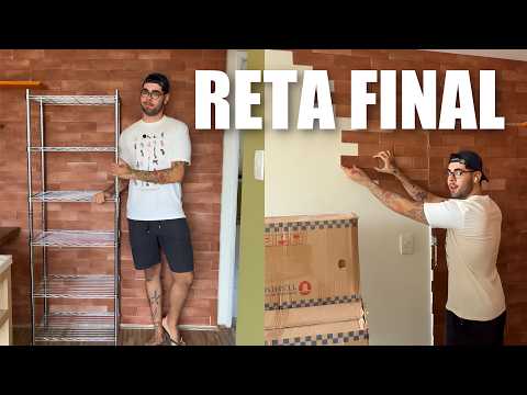 I built another brick wall and bought a bookcase | Edu Renovation ep. 3