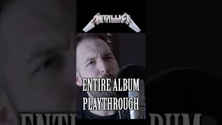 METALLICA - Master of Puppets ENTIRE ALBUM PLAY THROUGH TEASER!!!  #shorts