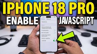 How To Enable JavaScript on iPhone 18 Pro