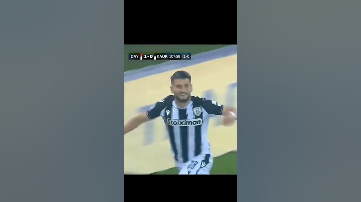 το γκολ του ΠΑΟΚ από τον Ολυμπιακό _sss_