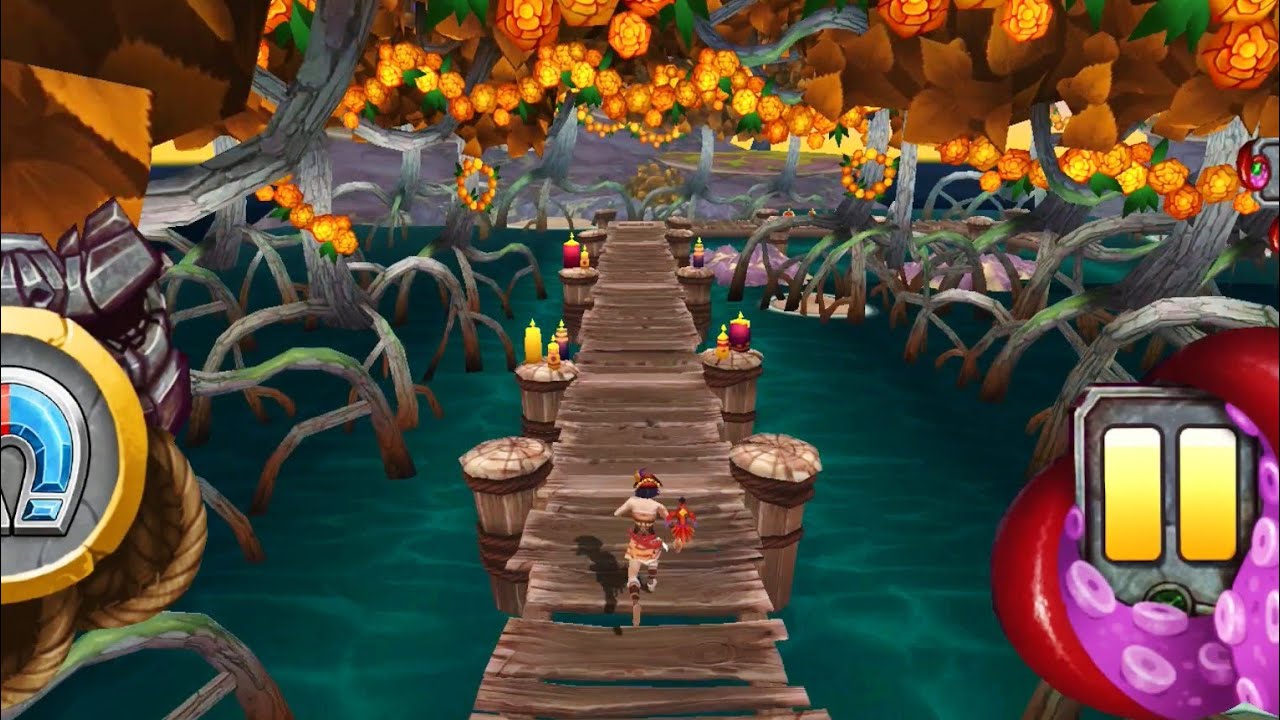 Into the Cursed Spirits Cove 💀 | Jurel Jungle Girl Pro Run – Temple Run 2