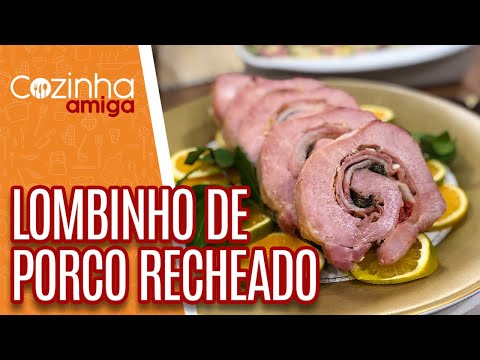 Lombinho de Porco Recheado - Danilo Galhardo | Cozinha Amiga (29/12/21)
