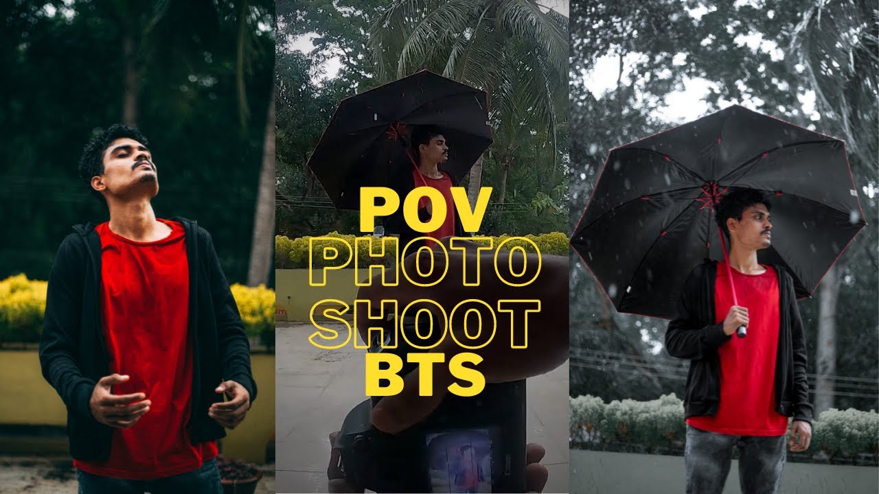 Overcast Day Photoshoot / Moody POV Photoshoot Behind the scenes / Jayesh Jaggu