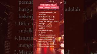 Tips Menghadapi Suami Malas Bekerja shorts shorts religi