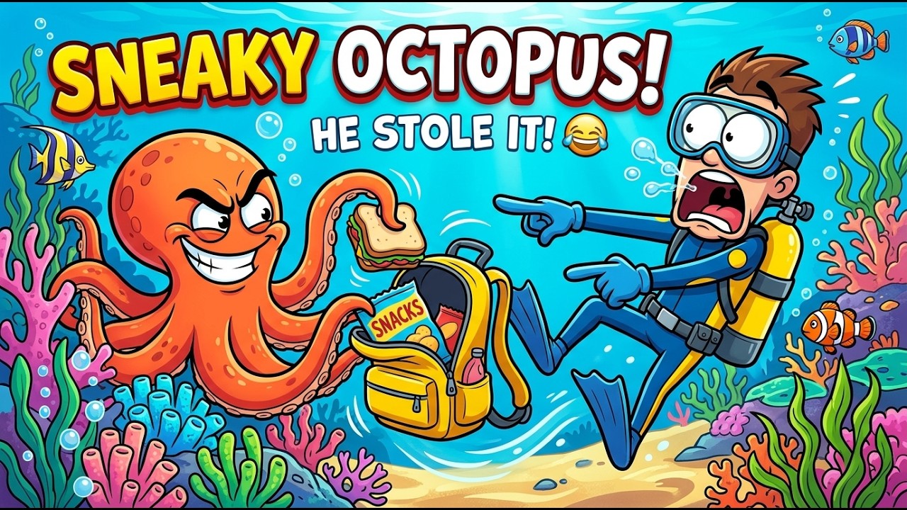 The Ocean’s Ninja: You Won’t Believe What This Octopus Can Do 😱”