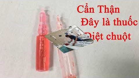 Thuốc Diệt Chuột Dạng Kẹo,Bột Ngũ Cốc,Nhập Từ Trung Quốc,Nhiều Người Nhầm Và Cái Kết.............