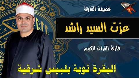 الشيخ عزت راشد سورة البقرة نوبة بلبيس