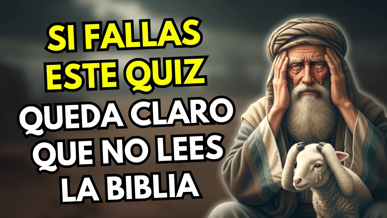 ⚡📖 ¡SOLO PARA LOS MÁS SABIOS! 😱25 PREGUNTAS BRUTALES DEL NUEVO TESTAMENTO | QUIZ BÍBLICO EXTREMO