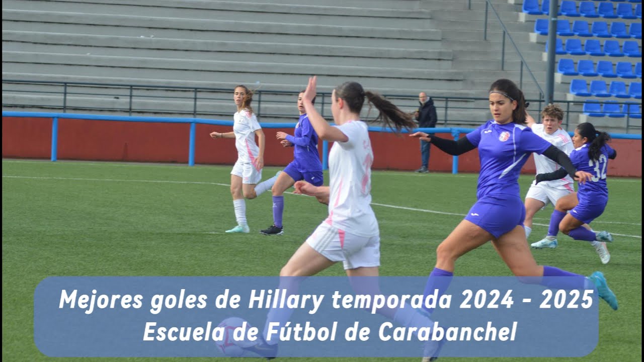 Mejores goles de Hillary temporada 2024 - 2025 en la Escuela de Fútbol de Carabanchel