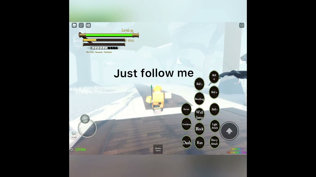 Thunder breathing trainer Location(demon slayer rpg2)