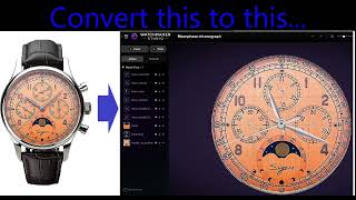 Use AI to create Watchmaker watch face + moon screenshot 4
