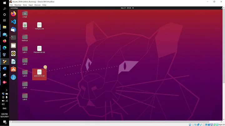 Hybrid attack (password cracking) using hashcat exercise solved on Ubuntu Linux ( python ) VM